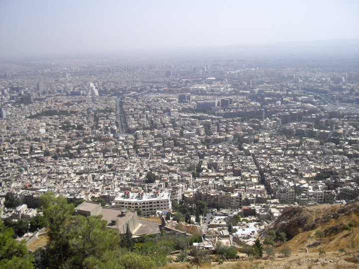 Damascus from Mount Qasioun